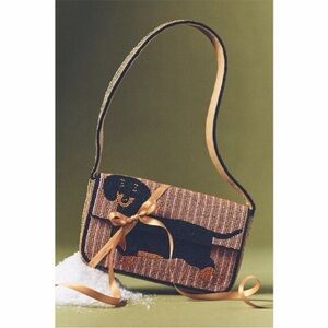 Anthropologie Fiona Beaded Purse: Animal Edition - Weiner Dog 🐶 NWT